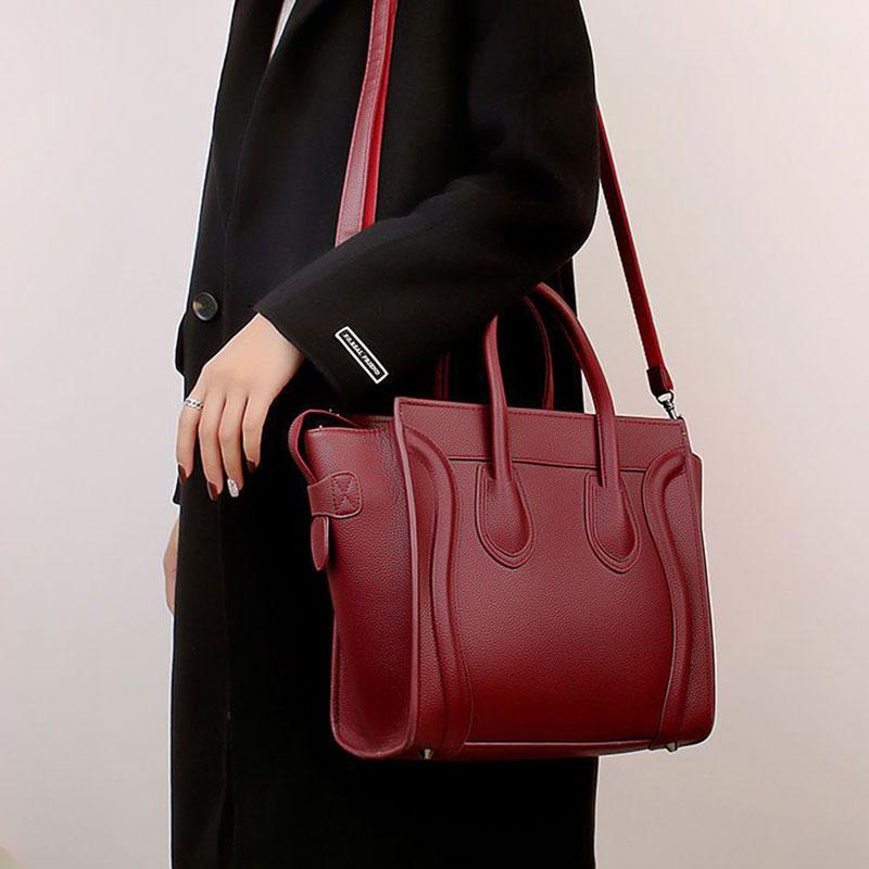 Women Leather Evening Bag Ladies Shoulder Bag Elegant Large Women Handbag Fashion Classic Party Business Messenger Bags