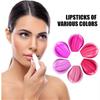 Pack of 25 Empty Plastic Lipstick Tubes, Empty Lip Balm Container for DIY Homemade Lip Balm Refillable with Cap