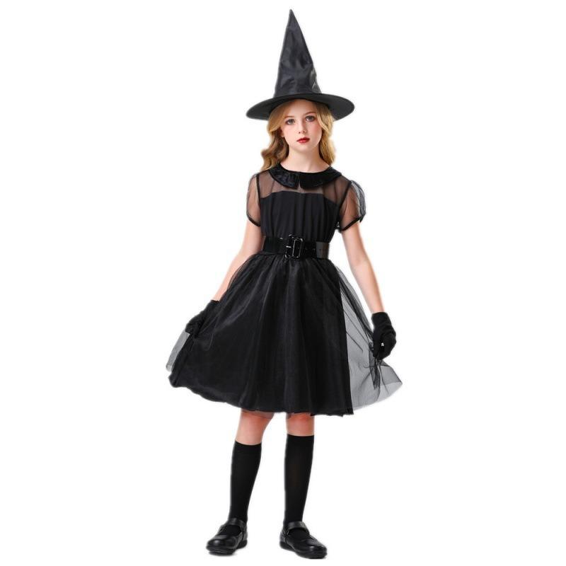 New Halloween Witch Costume Little Witch Children's Costume Witch Also Crazy Role Playing Costume