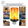 Homlly LED  Fire Flame Light Bulb (4 Modes Flickering) (X3PCS)