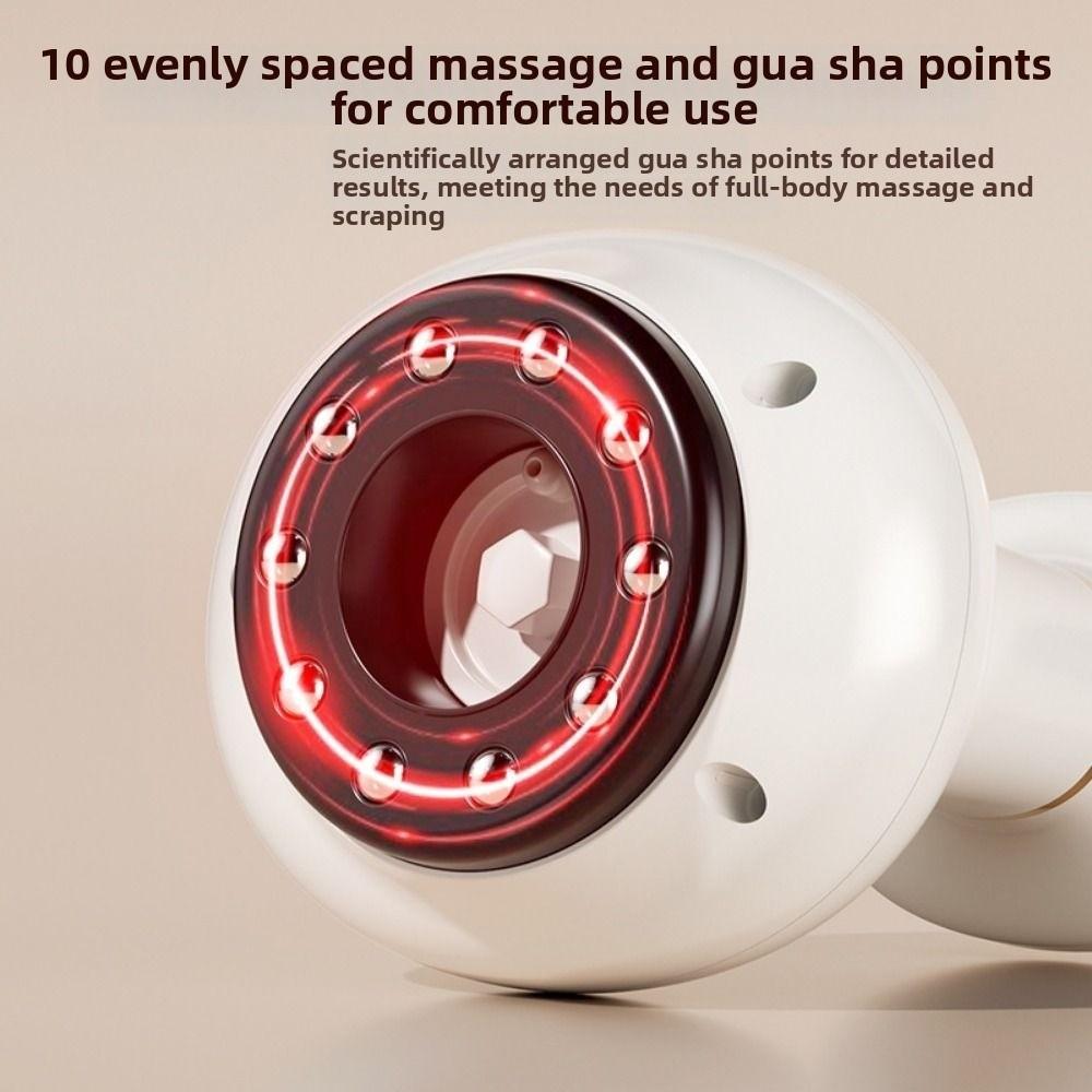LCD Screen EMS Body Massager Handheld Guasha Scraping Machine Home Use