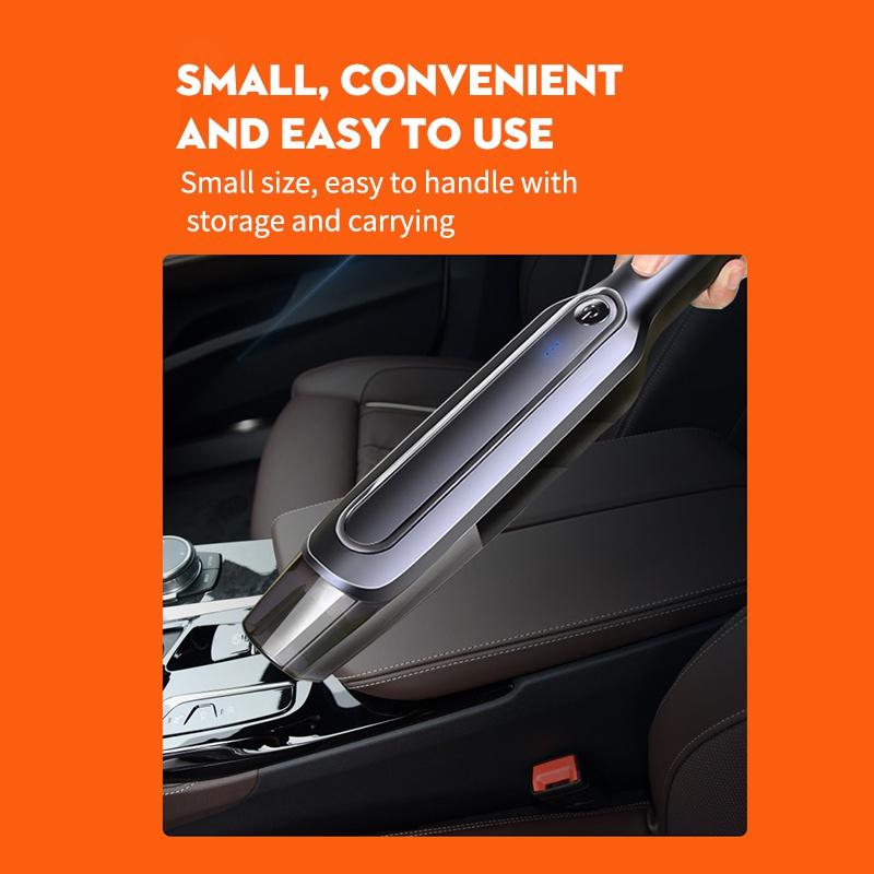 Модернизированный автомобильный пылесос 200 Вт, беспроводной/проводной мини-портативный бытовой автомобильный пылесос двойного назначения для сухой и влажной уборки, принадлежности для дома/автомобиля