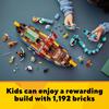 LEGO Creator Viking Ship and Midgard Snake 31132 Строительный набор для мальчиков и девочек 3 в 1 для детей от 9 лет и старше (1,192 шт.)