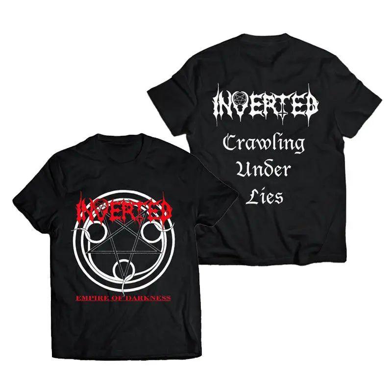 Повседневная Свободная Уличная Одежда Рок-Группа Винтажный Принт Узор Футболка с Коротким Рукавом Хай-Стрит Y2K Футболка Круглый Вырез Высокое Качество Топ Унисекс