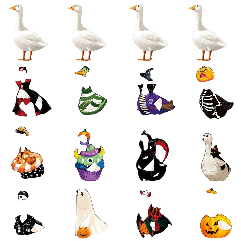 Cute Dress-Up Fridge Magnet Holiday Locker Mailbox Magnetic Car Sticker