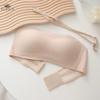 Summer Thin Strapless Bra Non-slip Seamless Invisible Tube Top To Collect Breasts Without Steel Ring Bra