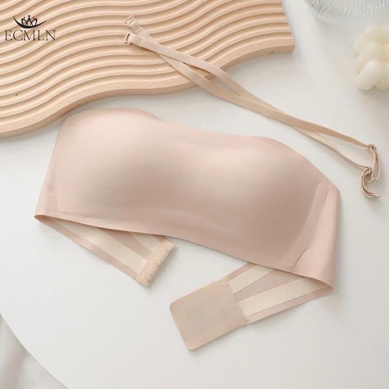 Summer Thin Strapless Bra Non-slip Seamless Invisible Tube Top To Collect Breasts Without Steel Ring Bra