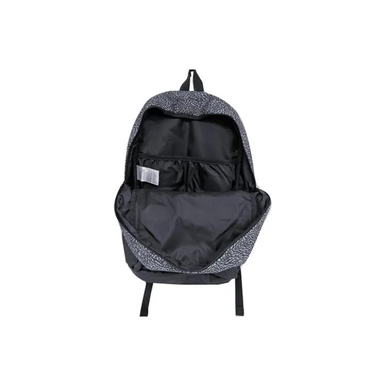 Jordan Polyester Backpack Regular Unisex Black Cement (Unisex) Backpacks 9A0408 K41