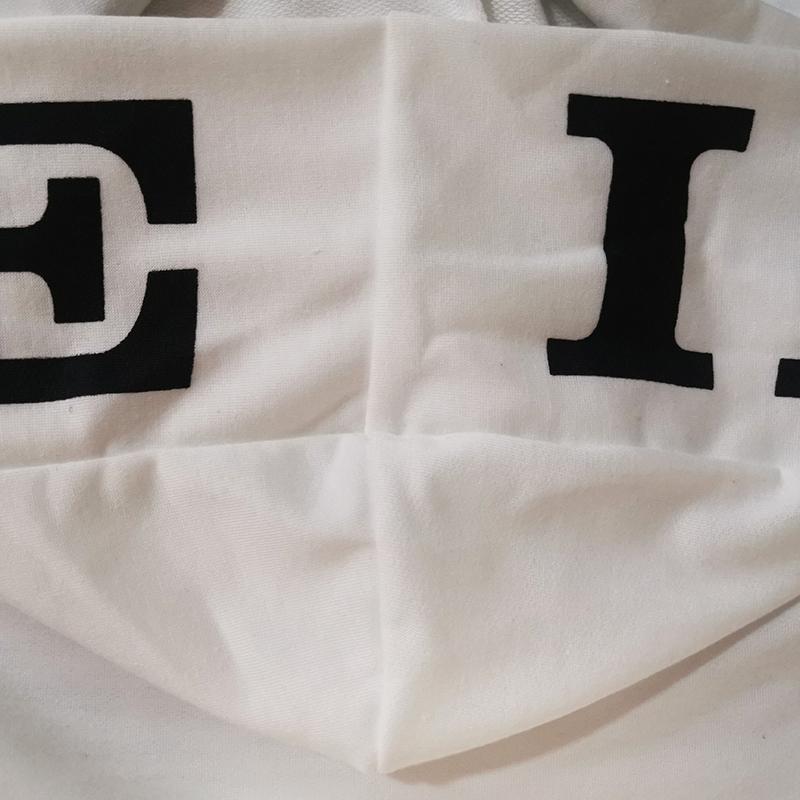 Мой гардероб, элегантная женская блузка с буквенным принтом, рубашка, повседневный пуловер с длинными рукавами, топы, женский воротник с капюшоном