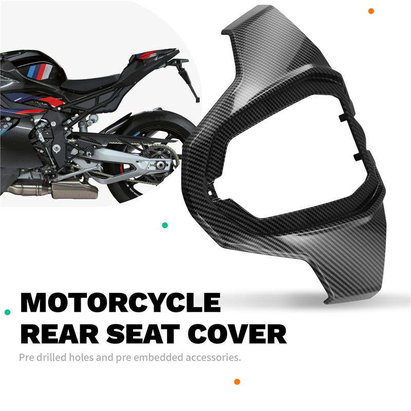 A16P-For BMW S1000RR M1000RR 2024 2025 Motorcycle Pillion Rear Seat Cover Cowl Solo Cowl Fairing