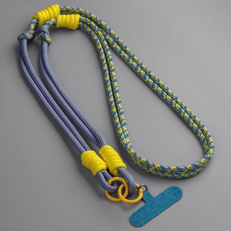 3 в 1 120 см Сумка через плечо Подвесная веревка для мобильного телефона Шейный ремешок Браслет Съемный ремешок для телефона Веревка для подвешивания стакана для воды