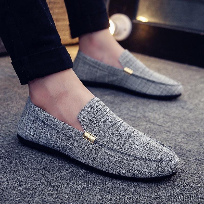 Мужская обувь Doudou Business Casual Обувь Doudou Мужская летняя обувь с мягкой подошвой Lazy Shoes Мужская износостойкая обувь с мягкой подошвой