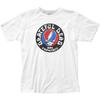 Grateful Dead Непрозрачный Череп Мужская Футболка Музыка Классика Концертная Группа Футболка Новая Белый