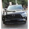 Car Accessories Fit For Toyota Highlander 2020-2023 2024 2025 Exterior Front Fog Lamp Cover Trim Light Panel (Black) ABS 2 PCS