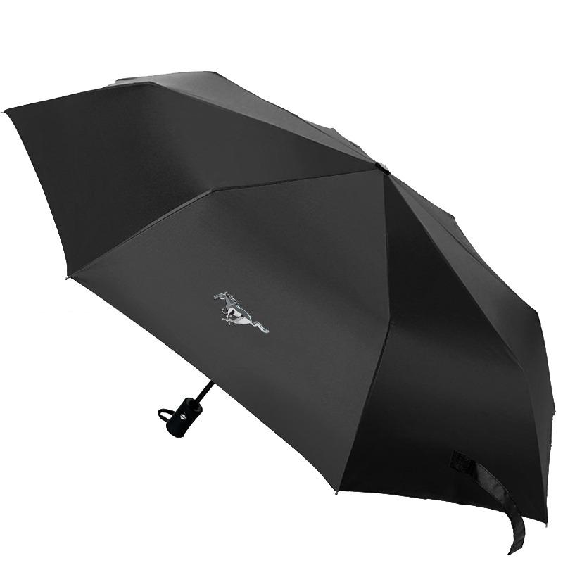 Folding Automatic Umbrella Rain Car Large Business 3Folding Umbrellas For Ford Focus Mk3 Fiesta Ranger Fusion Mondeo Mustang Fusion Kuga Ecosport