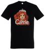 Carrie Puppet Mens T-Shirt Horror 1976 White Halloween 80s Letters Fun