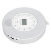 Портативный CD-плеер с динамиками Anti Skip 1500mAh перезаряжаемый CD-плеер для CD CD RW MP3 Белый