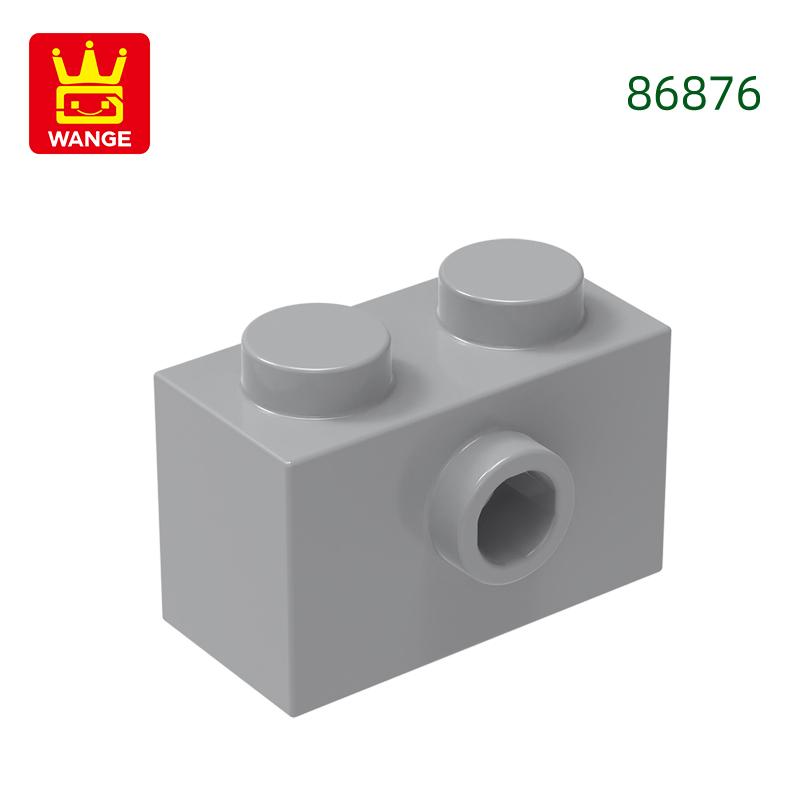Нетоксичный 131 шт./Лот 86876 Кирпич Модифицированный 1x2 с шипом сбоку Аксессуары Совместимые с Кирпичом DIY Детская Игрушка Детали для Сборки