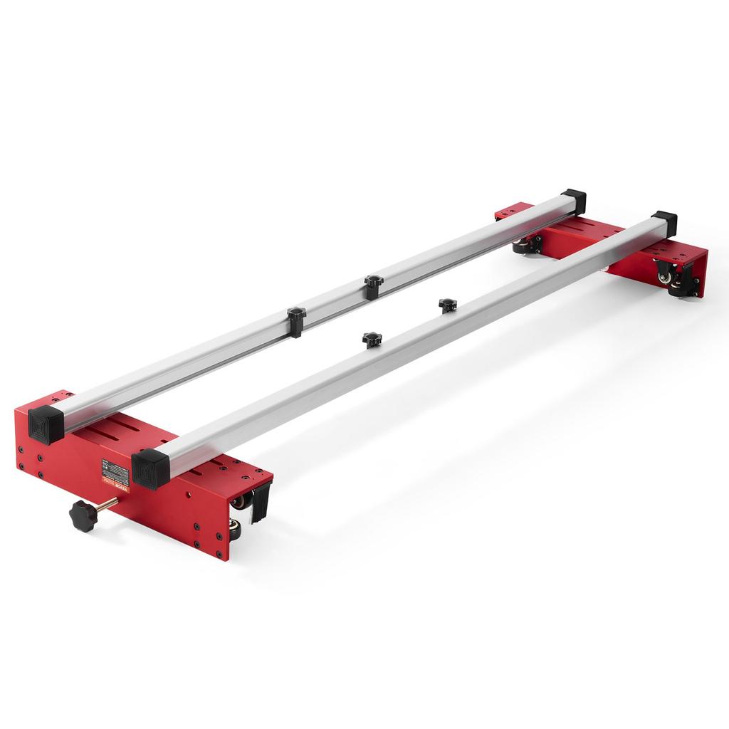 VEVOR Router Sled, 152 cm(60 inches), Portable and Easy to Adjust Slab Flattening Jig, DIY Woodworking Router Sled for Flattening Slabs