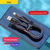PISEN 5A PD Fast Charging Cable, 1.2m Nylon Braided, Compatible with Huawei