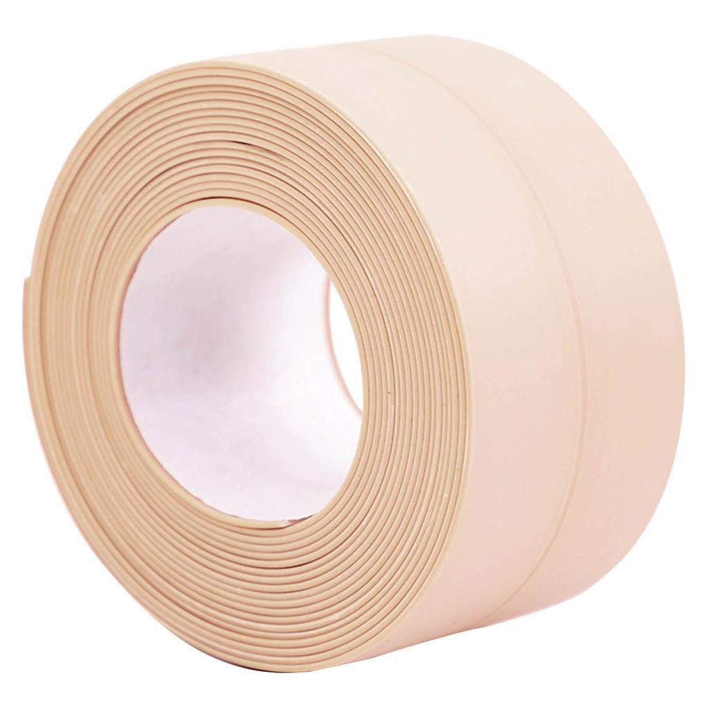 Герметизирующая лента для ванной и кухни | Самоклеящаяся лента для герметика | Лента-герметик из ПВХ, ванна и стена