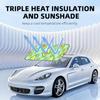 Avocado Pattern Sun Visor Car Windshield Sun Shade UV Protection Heat Insulation Cover Universal  Sun Protector