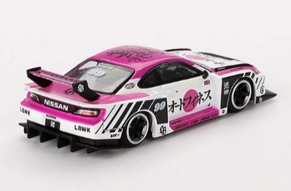 Sunrich MINI GT Nissan Silhouette Silvia S15 2023 SEMA Auto Finesse Готовый продукт LB-Super (Правая ручка)