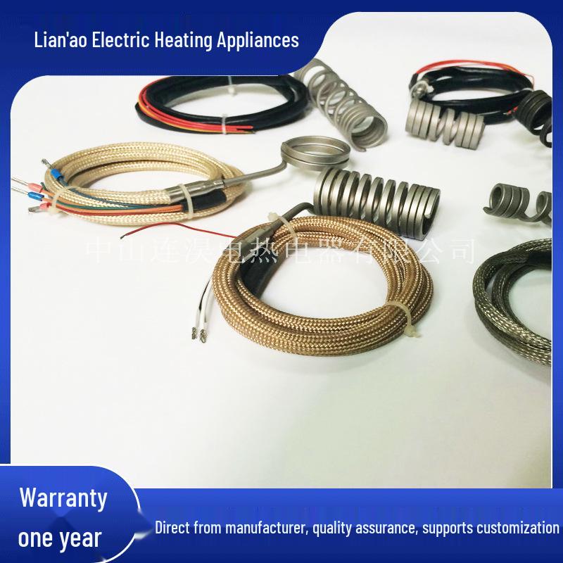 Stainless Steel 220V Hot Nozzle Heater Coil with Thermostat for Injection Molding.
