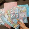 16 уникальных стикеров для журнала в имперском французском стиле для декоративных коллажей