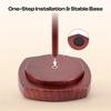 J1UL1N Easy-To-Install Wooden Yarn Spool Holder With Storage-Yarn Winder And Yarn Organizer For Knitting And Crochet