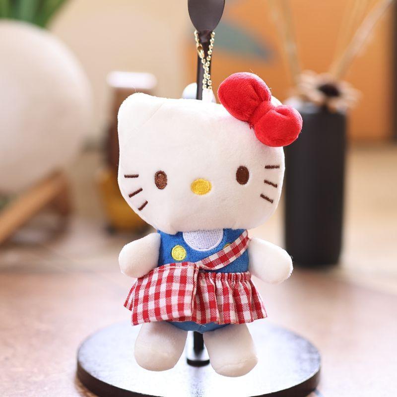 Skirt Animal Plush Doll Pendant For Keyring And Bag Ornaments
