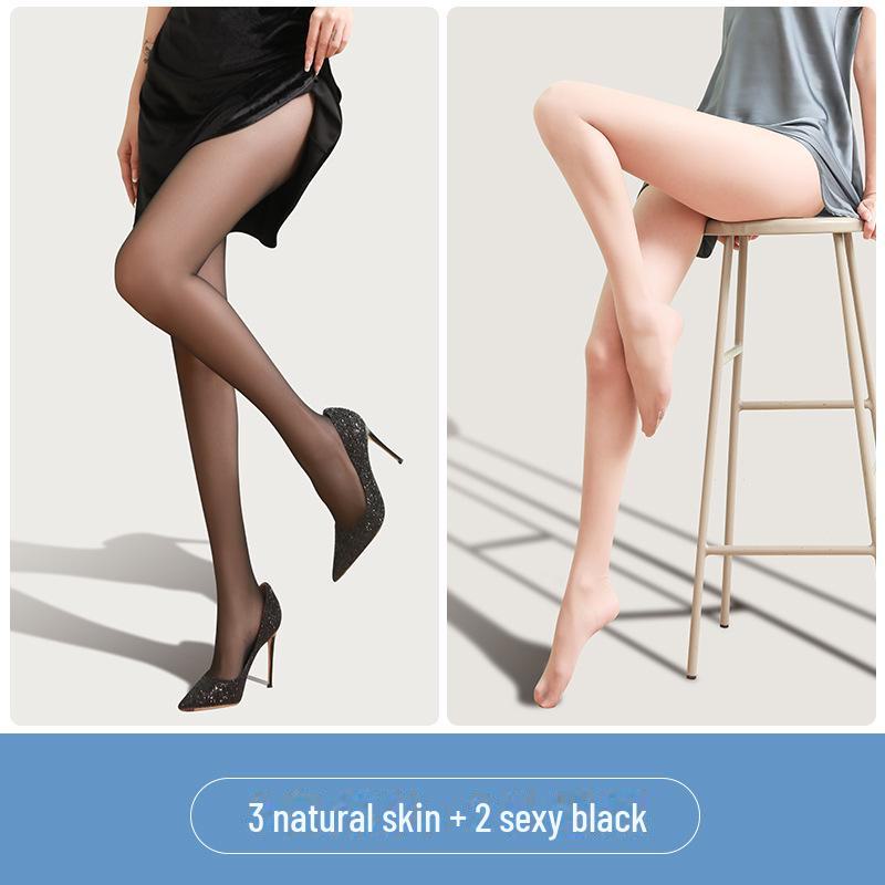 Ультратонкие невидимые чулки 2022 года: Летние колготки с защитой от защемлений, корректирующие и улучшающие внешний вид кожи