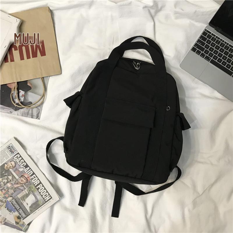 Женский рюкзак в корейском стиле: Модная, Многоцелевая, Вместительная нейлоновая наплечная сумка для колледжа и путешествий