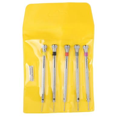 5 шт. прецизионных шлицевых отверток для ремонта ювелирных изделий, часов, стекол