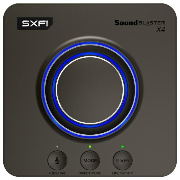 Креативная Внешняя Звуковая Карта      Sound Blaster X4 Usb-C