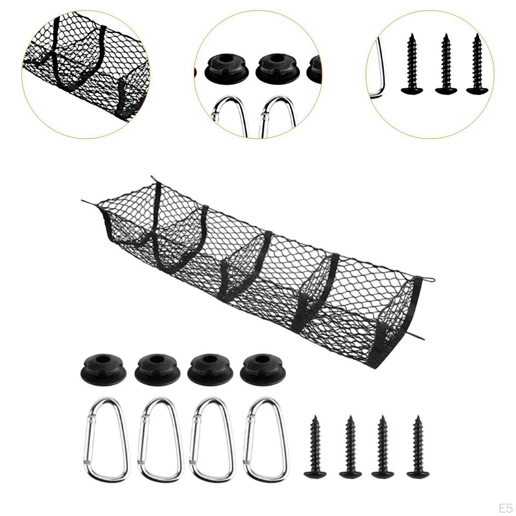 Сетка для хранения багажа автомобиля Простые износостойкие аксессуары Простота использования багажника