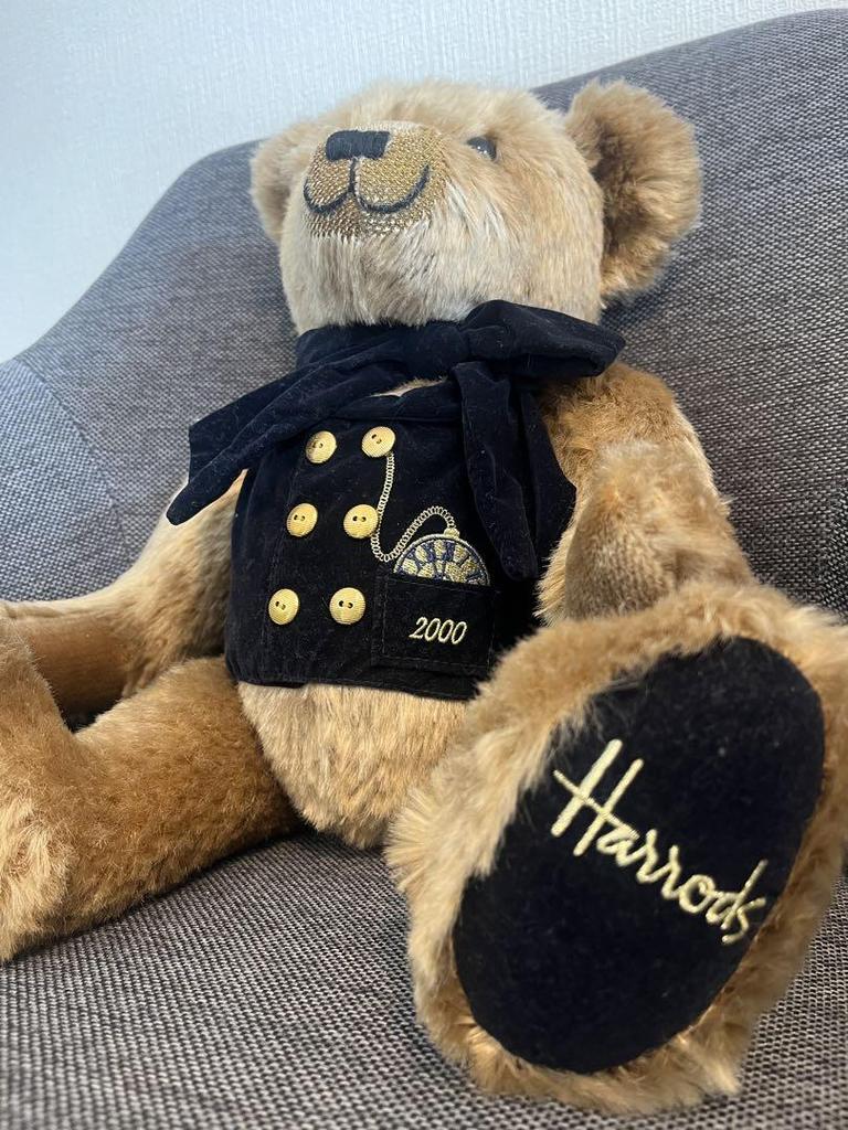 [USED] Harrods 2000 Teddy Bear, Year Bear, Plush Toy