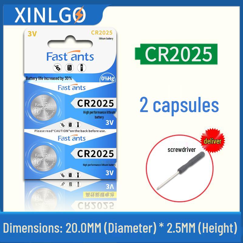 3V Coin Battery Holder for CR2032, CR1220, CR1632, CR2450 - Spring Contact SMD Connector