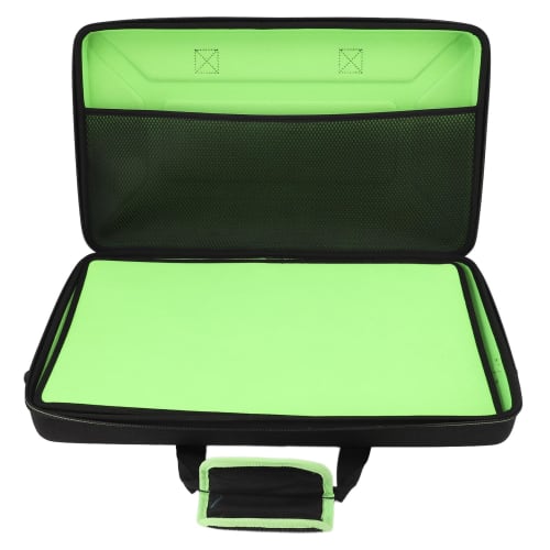 DJ Controller Case for DDJ FLX4 FLX2 400 SB2 SB3 REV1, EVA Padded DJ Controller Travel Storage Bag, Protective DJ Controller Carrying Case with Adjust
