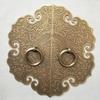 Chinese Antique Thickened Brass Cabinet Handle Furniture Accessories Shoe Cabinet Wardrobe Door Retro Handle Home Decoration