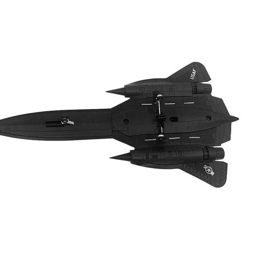 Vrttlkkfe 1/144 Diecast A-71A Blackbird Reconnaissance Airplane Model, Perfect for Kids, Adults, Home, and Office Decor