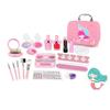 Washable Princess Play Makeup Set Non Toxic Kids Make Up Bag Kit Hot Girls Make Up Toys