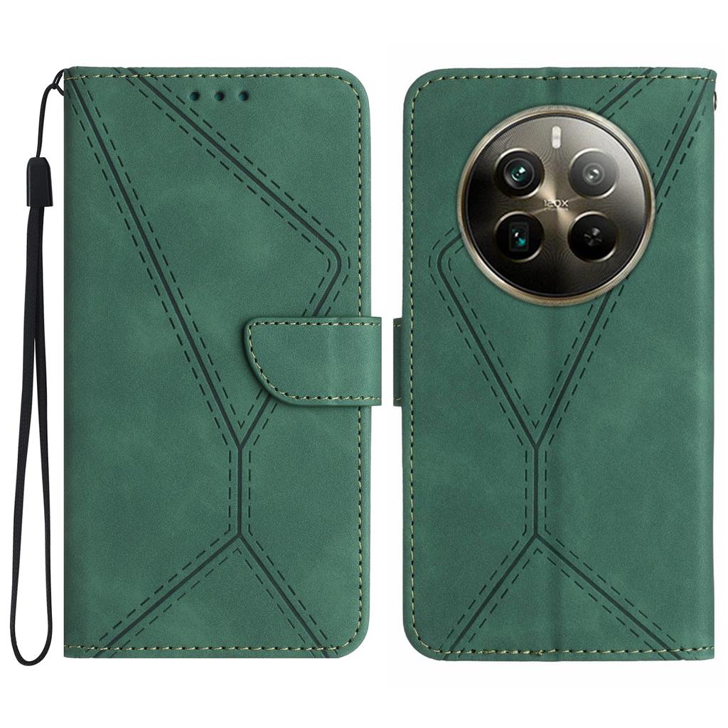 HT05 Для Realme 12 Pro 5G/12 Pro+ 5G Чехол Кожаный флип-чехол для телефона с кошельком