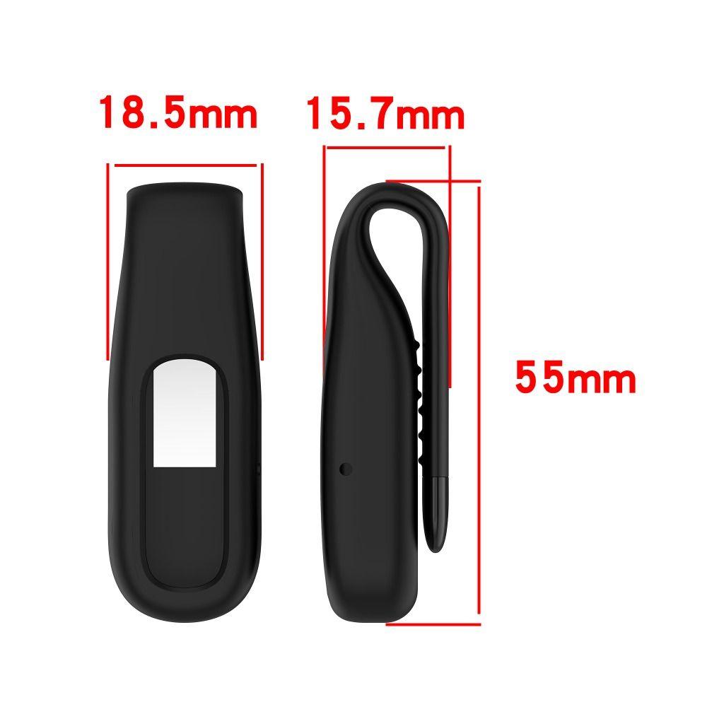 Replacement Watch Clip Protector Steel Clip Buckle Holder for Google Fitbit Air