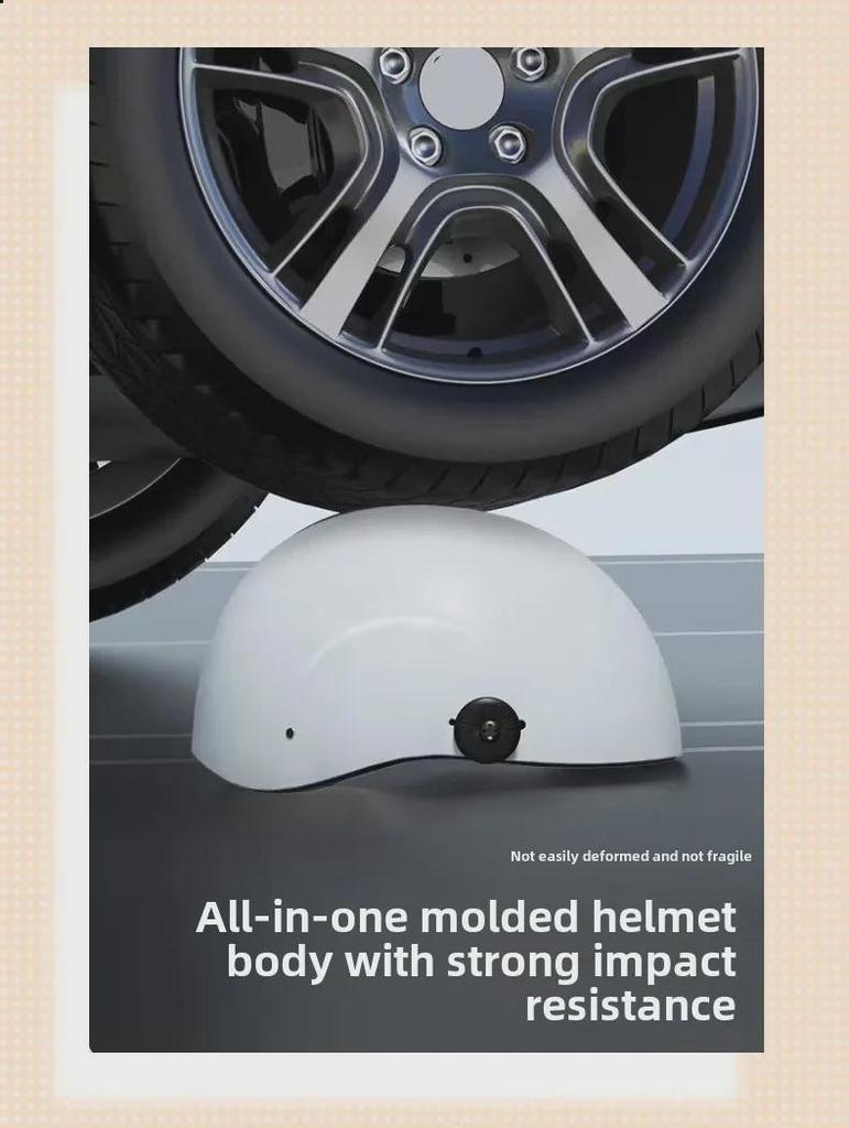 Сертифицированный 3C ветрозащитный и солнцезащитный шлем для электровелосипеда на все времена года - небьющийся полушлем для мужчин и женщин