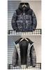 Men's Winter Camouflage Green, Color Block, Thick Plus Size Cotton Jacket