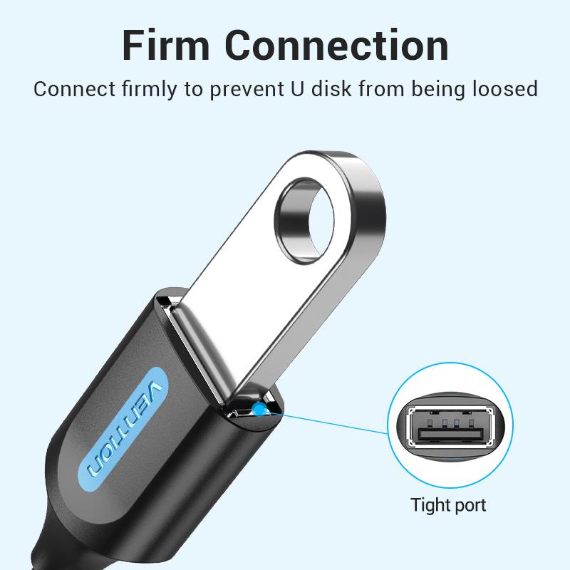 Vention Micro USB OTG Cable Adapter for Xiaomi Redmi Note 5 Micro USB Connector USB 2.0 OTG Adapter for Samsung S6 Tablet Mouse 3