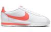 Классические Cortez Кожаные Бело-Розовые Женские 807471-115