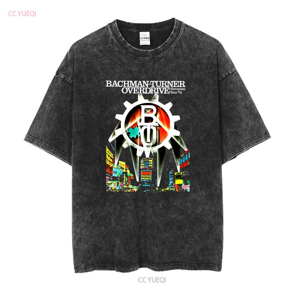 Плакат Bachman Turner Overdrive Концертная Футболка Все Размеры от S до 5XL LL2124 с длинным или коротким рукавом винтажная Стирка Дышащая