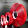 Красная прозрачная акриловая двусторонняя лента - 3 м/10 м/33 м, толщина 0,8 мм, сильная адгезия, водостойкая, для автомобилей